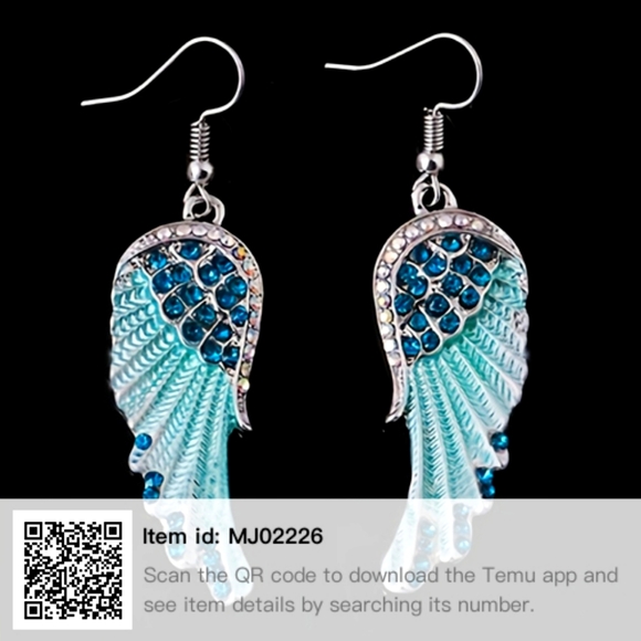 Temu Jewelry - ANGEL WINGS EARRINGS